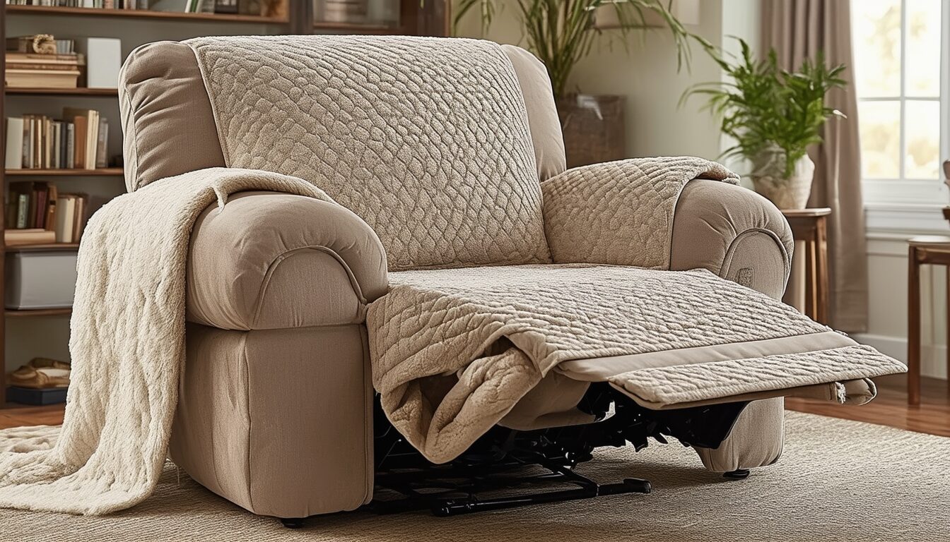 découvrez notre large sélection de protège-fauteuil relax, conçus pour préserver votre mobilier tout en ajoutant une touche d'élégance à votre intérieur. protégez vos fauteuils des taches, de l’usure et des accidents avec style !